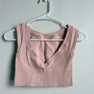 Offline Women's Pink Sleeveless Top